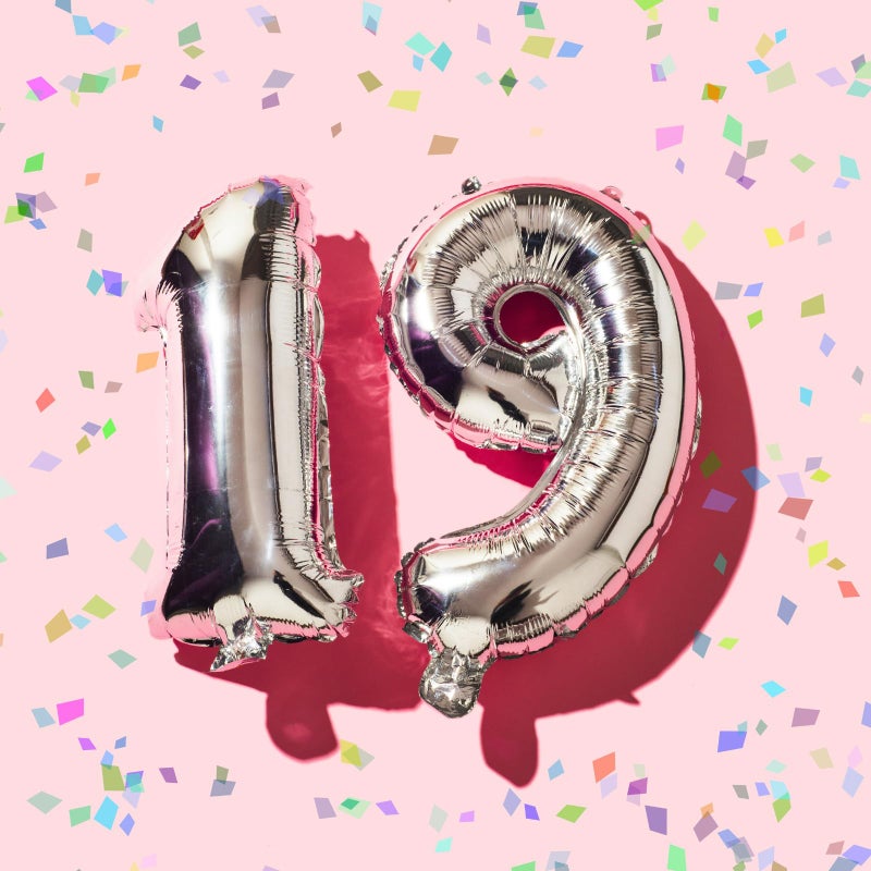 Simple polymer 16" Silver 0-9 Number Balloons Foil Balloons Mylar Balloons for Party Decorations Party Supplies - Image 2